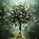 passive income shaking the money tree
